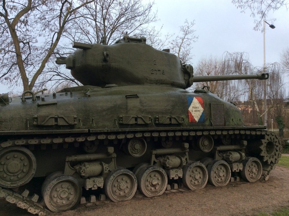 Free French Sherman Tank, Colmar