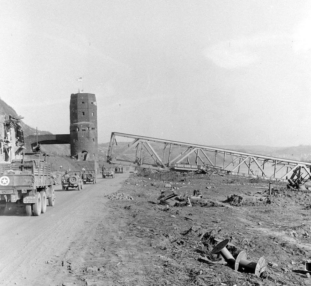 Eastern towers at Remagen March 1945