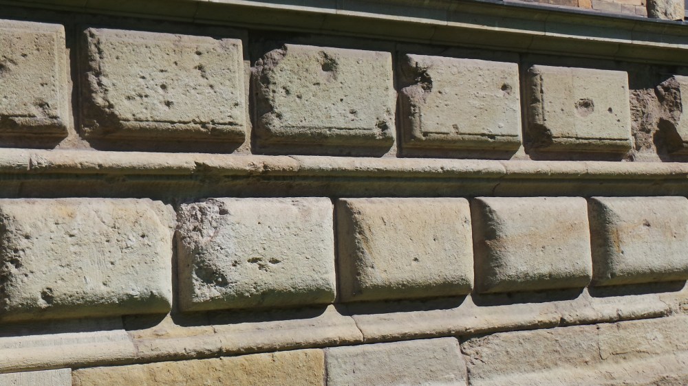 WW2 battle scars in Munich