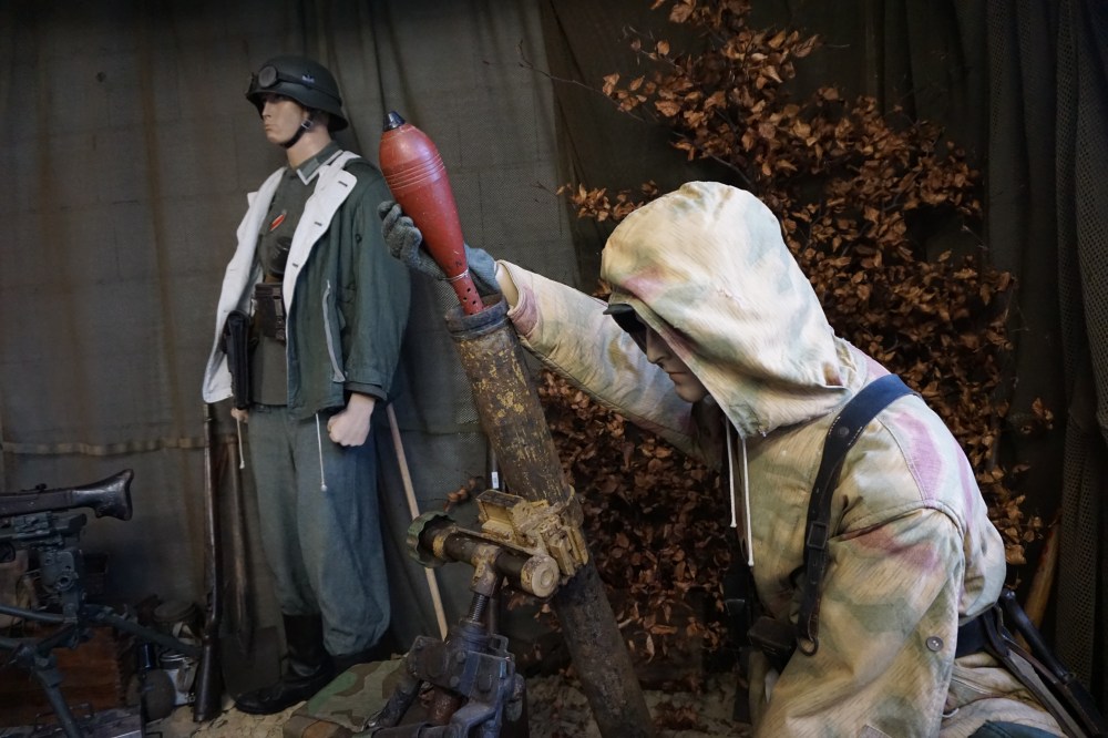 German Heavy Weapons Display: Hürtgenwald Museum